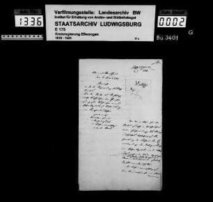 Schuldenwesen der Stiftungspflege bzw. Pfarrgemeinde Aufhausen
