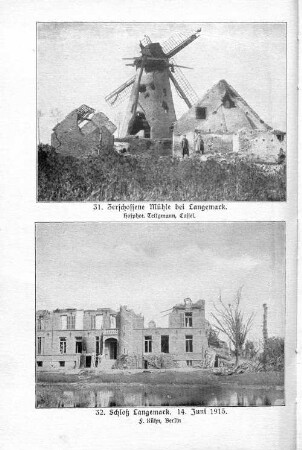 32. Schloß Langemark. 14. Juni 1915.