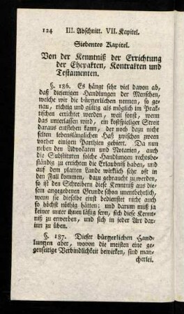 124-141, Siebentes Kapitel