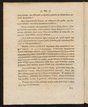 XII-XXIII, Haec praemittenda fuerant, ne obscurum esse ...