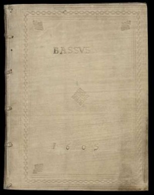 Geistliche Vokalmusik. Bassus : 17. Jh.