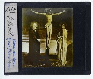 David, Cervara Polyptychon,David, Kreuzigung (vom Cervara-Altar) (Genua, Pal.Bianco) : Kreuzigung