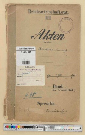 Betriebsräte-Ausschuss.- Tagungsmaterial: Bd. 1