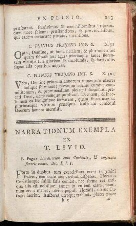 Narrationum Exempla ex T. Livio.