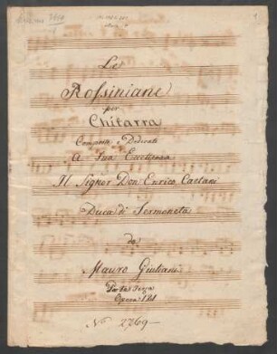 Rossiniana No. 3; guit; op.121