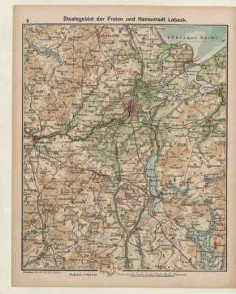 Staatsgebiet der Freien und Hansestadt Lübeck