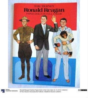 Ronald Reagan Fashion Paper Dolls in Full Color
