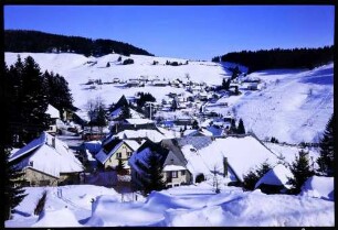 Todtnauberg: Gesamtansicht vom westlichen Höhenweg