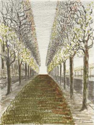 Sceaux. Allée d'honneur lycée Lakanal