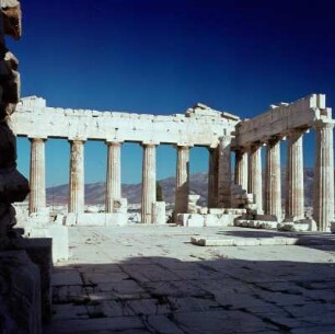 Athen, Akropolis, Parthenon, Cella nach Osten