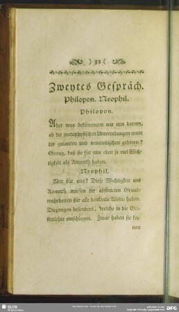 Zweytes Gespräch