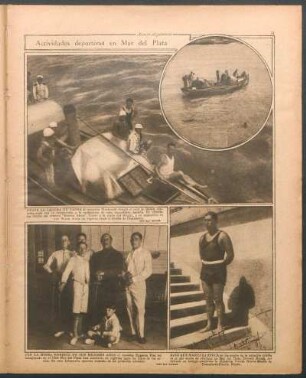 Actividades deportivas en Mar del Plata [Fotografías]