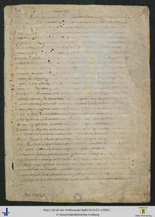 Homiliae de adventu domini. Fragmente aus der Sammlung des Paulus Diaconus.