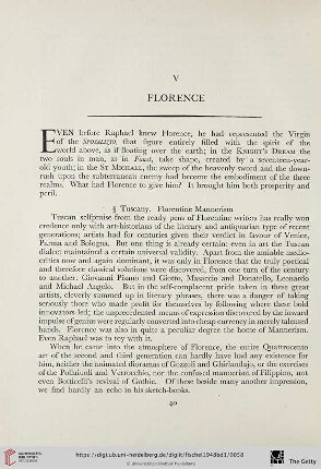 V. Florence