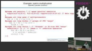 Speeding up Programs with OpenACC in GCC: ... using the compute power of GPUs and other accelerators