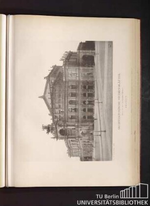 Serie I. No. 105. Das Königliche Hoftheater. Dresden.