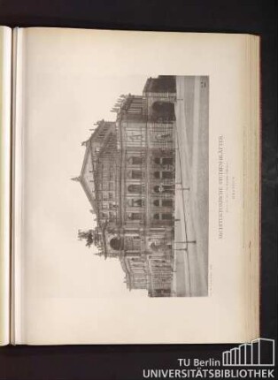 Serie I. No. 105. Das Königliche Hoftheater. Dresden.
