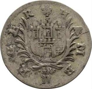 Münze, Doppelschilling, 1693