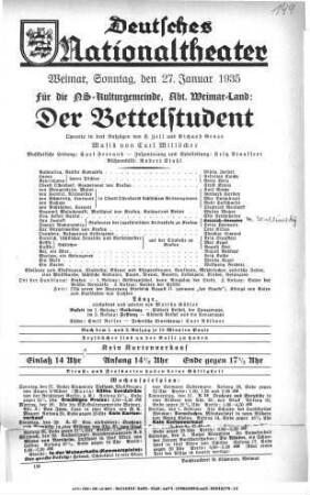 Der Bettelstudent