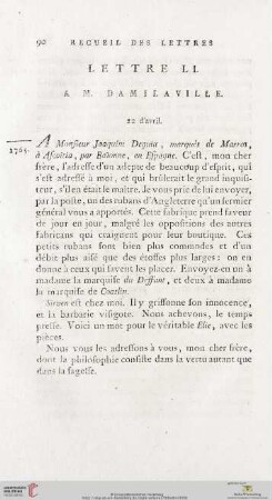 (Lettre LI - LX)