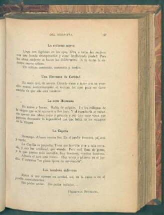 La enferma nueva
