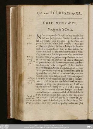Chap. XXXIX. & XL. Du signe de la Croix.