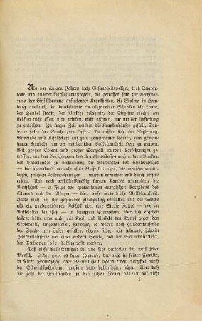 Auf zum Kampf gegen die Schwindsucht!