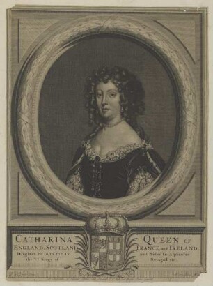 Bildnis der Catharina, Queen of England