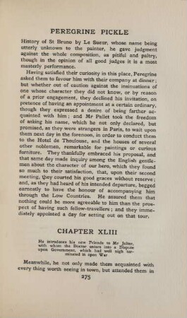 Chapter XLIII. He introduces his new friends to Mr Jolter, with whom the doctor enters into a dispute upon government, ...