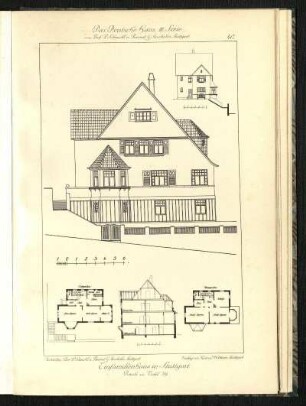 Einfamilienhaus in Stuttgart, Details zu Tafel 39.