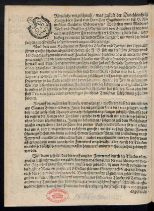 Ordenliche verzeichnuß/ was gestalt der Durchleuchtig Hochgeborn Furst und Herr/ Herr Sigismundus ...