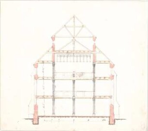 Voit, August von; Selb; Kirche - Querschnitt