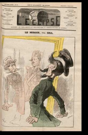 Le Miroir, par Gill