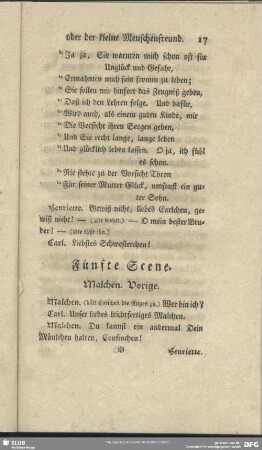 [Sechste] Scene