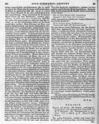 Bonorden, H. F.: Die Syphilis, pathologisch-diagnostisch und therapeutisch dargestellt. Berlin: Enslin 1834