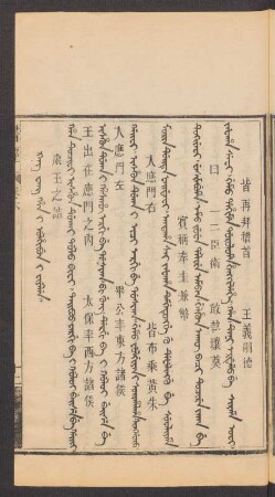 K'ang wang han i ulhibun i fiyelen = 康王之誥