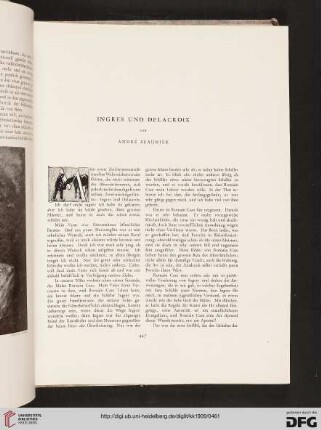 Ingres und Delacroix