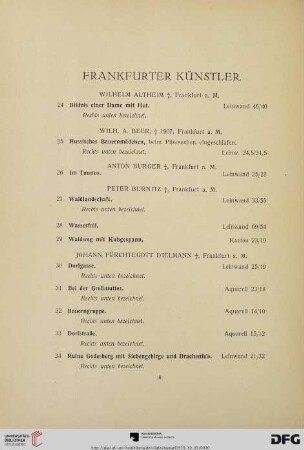 Frankfurter Künstler (Nr. 24-174)