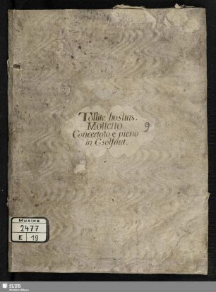 Masses. Excerpts - Mus.2477-E-19 : V (6), Coro, orch