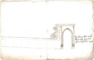 ohne Verfasserangabe; Nürnberg (Bayern); Fleischbrücke - Brüstung (Teilansicht)