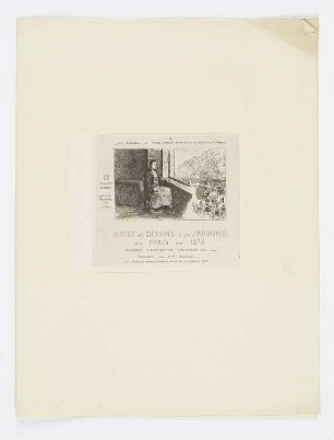Notes et dessins d’un japonais sur Paris pendant l’Exposition Universelle de 1878, Blatt 18 der Folge "Notes et dessins d’un japonais sur Paris pendant l’Exposition de 1878"