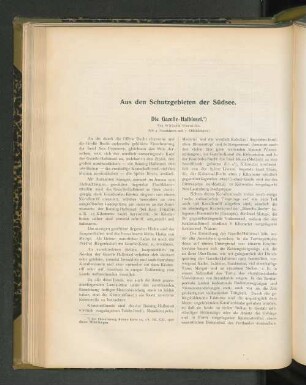 Die Gazelle-Halbinsel.