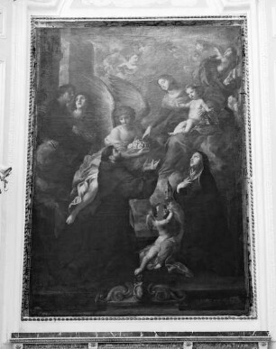 Die Madonna erscheint dem heiligen Antonius von Padua