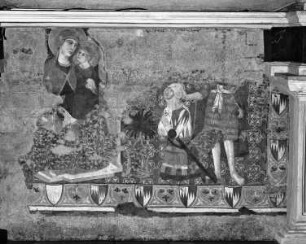 Maria mit dem Kind mit Heiligen und Stifter