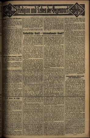 Dritte Ausgabe vom Sonntag, den 06. Juli 1930.