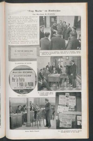 "Fray Mocho" en Montevideo : Las elecciones de diputados