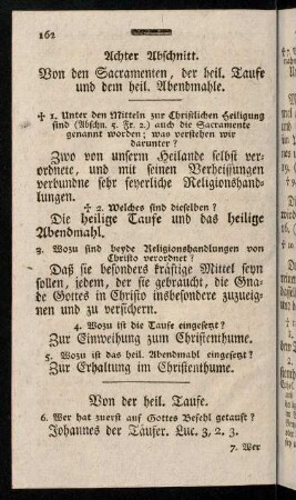162-172, Achter Abschnitt