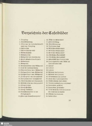 Verzeichnis der Tafelbilder
