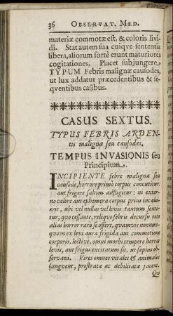 Casus Sextus.