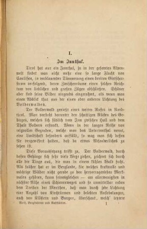 Bergfahrten und Raststätten